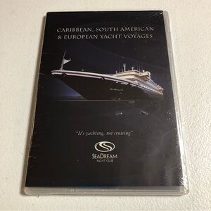 NEW  CARIBBEAN, SOUTH AMERICAN & EUROPEAN YACHT VOYAGES  DVD